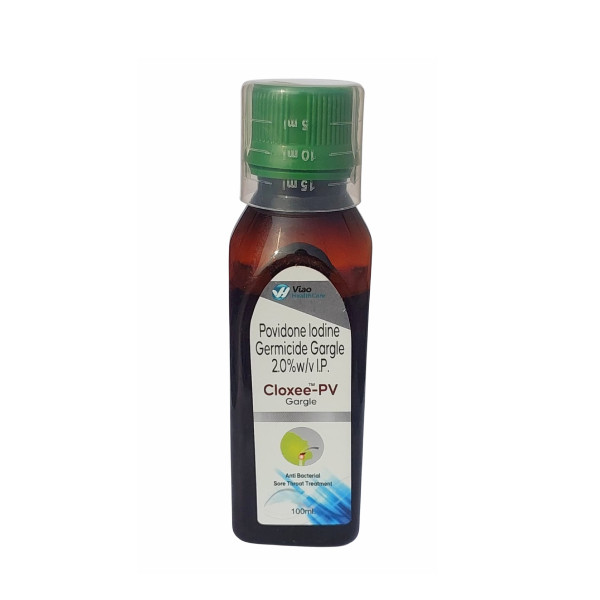 Cloxee-PV Germicide Gargle